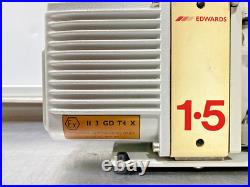 Edwards 1.5 Vacuum Pump 1-LS63P, 100-115/115-120V