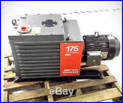 Edwards 275 E2M275 Rotary Vane Dual Stage Mechanical Vacuum Pump