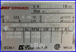 Edwards 28E2M28 dual stage rotary vane mechanical vacuum pump
