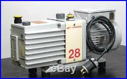 Edwards 28 E2M28 Dual Stage Rotary Vane Mechanical Free Standing Vacuum Pump
