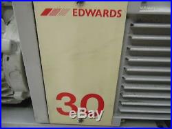 Edwards 30 E2M30 Dual Stage Rotary Vane High Vacuum Pump