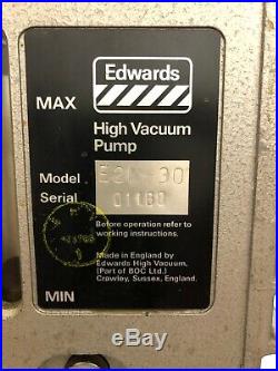 Edwards 30 E2M30 Two Stage Pump