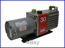 Edwards 30 Model E2M-30 Dual Stage Rotary Vane Laboratory High Vacuum Pump 3 PH