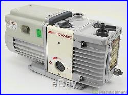 Edwards 3 High Vacuum Pump RV3 1/2 HP 115v Single Phase