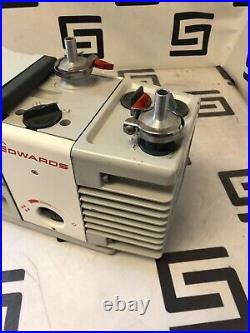 Edwards 3 Vacuum Pump RV3 A652-01-906 Rotary Vane Single Phase Dual Stage TESTED