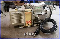 Edwards Agilent 1.5 Vacuum Pump. 16 Kw 120 Vac Gas Chromatography G1099-80023