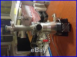 Edwards B722-23-000 Turbomolecular Pump withAir Cooler ACX70 & MDC Valve, Used