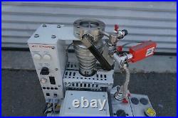 Edwards DIFFSTAK Model 63/150 diffusion pump with 15 vacuum pump