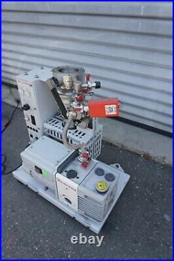 Edwards DIFFSTAK Model 63/150 diffusion pump with 15 vacuum pump