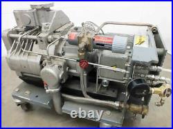 Edwards DP40 Multi Stage Dry Vacuum Pump with 2.2kW Alpak BS 5000 Motor 208/460V