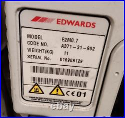 Edwards E2M0.7 Rotary Vane Vacuum Pump (LB24)