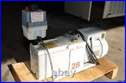 Edwards E2M28 Dual Stage Rotary Vane Vacuum Pump 220-240V INV=31044