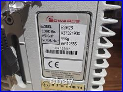Edwards E2M28 High Speed High Vacuum Pump No. A37324930 (220-264V) Good Working