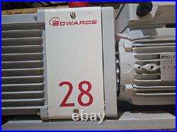 Edwards E2M28 High Speed High Vacuum Pump No. A37324930 (220-264V) Good Working