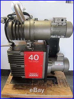 Edwards E2M40 High Vacuum Pump with EH-250 Booster