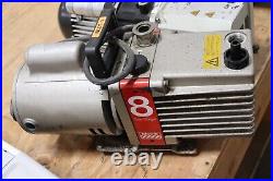 Edwards E2M8 Dual Stage Rotary Vane High Vacuum Pump