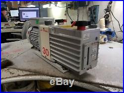 Edwards E2m3 Two Stage Rotary Vane Vacuum Pump 240 Vac 1 Phase. 90 Kw 1740 RPM
