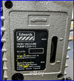 Edwards EXT 6/200 EXC Turbo Pump 200 lps Turbomolecular Pumping Station