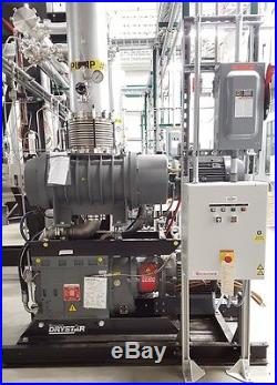 Edwards GV400 Drystar and EH4200IND Booster Vacuum Pumps Combination
