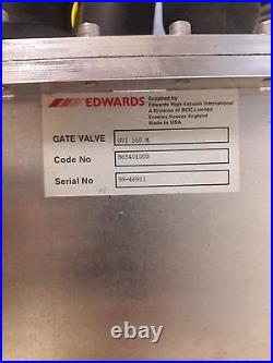 Edwards Gate Valve GVI B65401000 ISO160 Manual Gate Valve