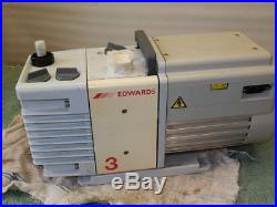Edwards RV3 Dual Stage Rotary Vane Vacuum Pump A652-01-906 Please Read