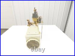 Edwards RV8 Rotary Vane Vacuum Pump 120/240VAC 1Ph 3/4Hp 1725 RPM