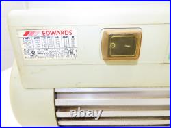 Edwards RV8 Rotary Vane Vacuum Pump 120/240VAC 1Ph 3/4Hp 1725 RPM