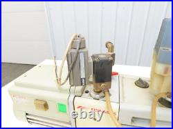 Edwards RV8 Rotary Vane Vacuum Pump 120/240VAC 1Ph 3/4Hp 1725 RPM