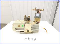 Edwards RV8 Rotary Vane Vacuum Pump 120/240VAC 1Ph 3/4Hp 1725 RPM