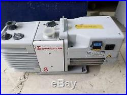 Edwards RV8 Rotary Vane Vacuum Pump, used working