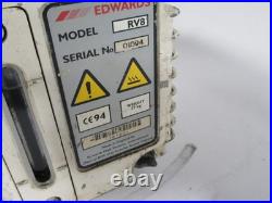 Edwards RV8 Vacuum Pump 110V 50Hz 115-120V 60Hz CRACKED CASING USED