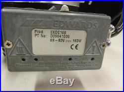 Edwards Turbomolecular Vacuum Pump EXT 255HI Turbo Pump & EXDC160 Controller