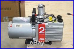 Edwards Two Stage Rotary Vane Vacuum Pump Model E2M2 WORKING