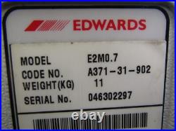 Edwards Vacuum Pump, Model E2M0.7