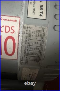Edwards XDS10 Dry Scroll Vacuum Pump