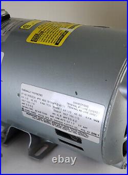 Emerson Electric Gast Vacuum Pump. Model 0523-V542Q-Q582Dx 1/3 HP 1725 RPM