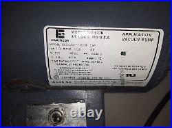 Emerson Vacuum Pump Motor model S55NXMPF-6788 HP 1/3 Volts 115