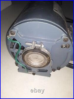 Emerson Vacuum Pump Motor model S55NXMPF-6788 HP 1/3 Volts 115