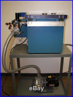 Envax Aluminum Vacuum Degassing Chamber + Dry Scroll Pump Epoxy Resin Casting