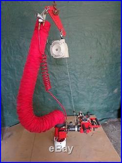 Ergo Vac Vacuum Hoist Lifting 6 Diameter Tube System Lifter With Becker Pump