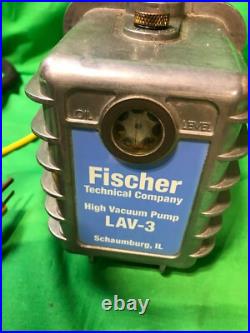 FISCHER TECHNICAL COMPANY High Vacuum Pump LAV-3