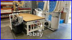 FMT Patriot Router 4' x 8' table with vacuum pump and dust collector