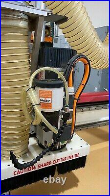 FMT Patriot Router 4' x 8' table with vacuum pump and dust collector