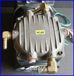 Fasco 185b1 Motor Compressor Pump Gast 75r740-110-h306x