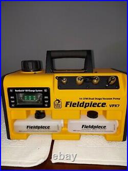 Fieldpiece VPX7 Evacuation/Vacuum Pump Yellow