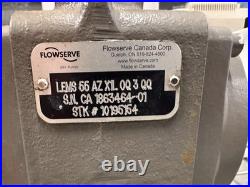 Flowserve Liquid Ring Vacuum Pump 2.2HP 55AZXLOQ3QQ Cat No 42074333