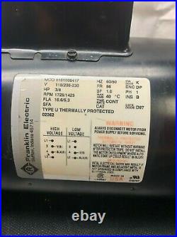 Franklin Electric 1101006417 Vacuum Pump Motor Replacement 60/50 Hz