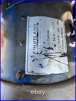 Fruitland Manufacturing RCF500 Vacuum Pump, Counter Clockwise Rotation Top valve
