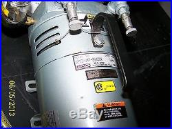 GAST 0523-V4F-G582DX Vacuum Pump 65 mbar