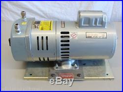 GAST 1023-1010-G274X 1/2HP Rotary Vane Vacuum Pump With Doerr LR22132 Motor